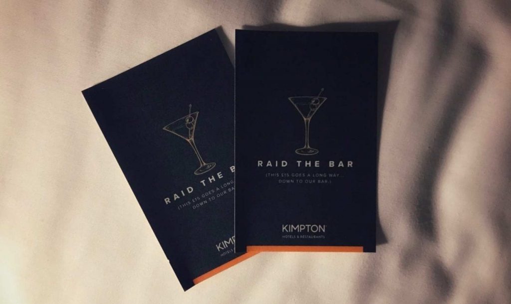 Kimpton Raid the bar